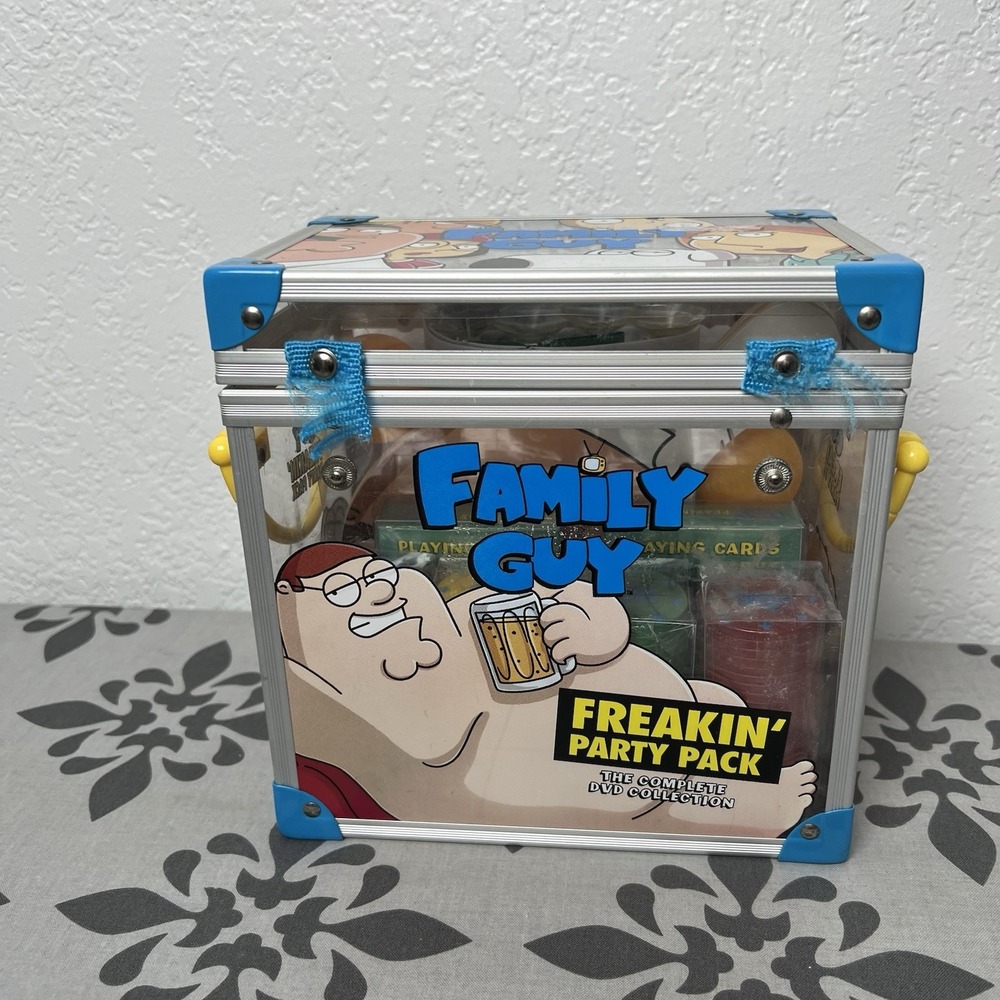 Family Guy Freakin Party Pack *No DVD* - Ping Pong & Poker Set Sealed